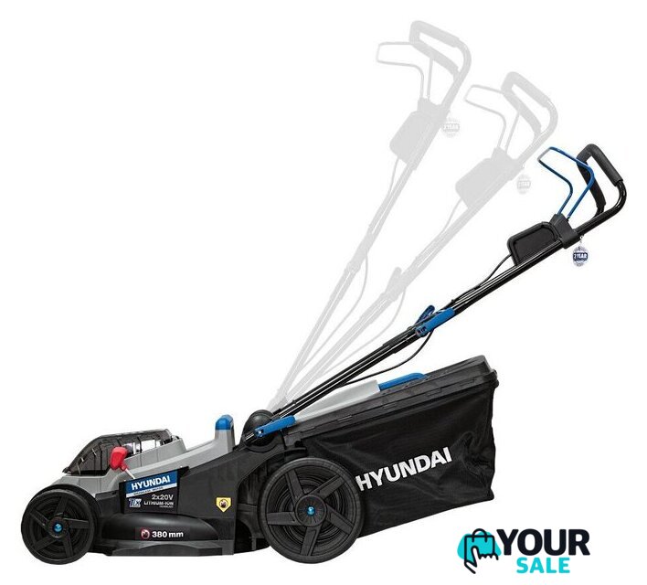 Газонокосилка Hyundai L-438iON Set (с 2-мя АКБ) - Изображение №4 — Интернет-магазин Your Sale