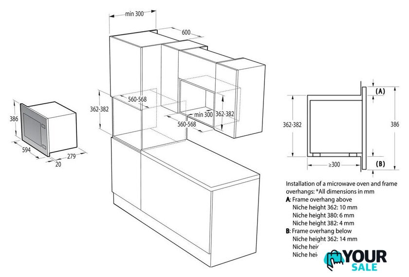 Микроволновая печь Gorenje BM201SG3DBG - Изображение №13 — Интернет-магазин Your Sale