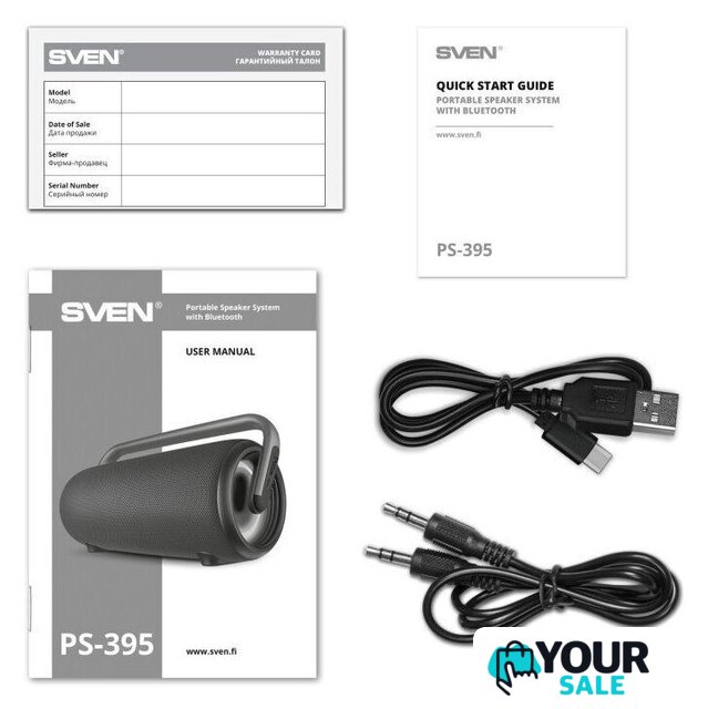 Беспроводная колонка SVEN PS-395 - Изображение №8 — Интернет-магазин Your Sale