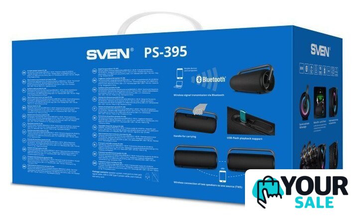 Беспроводная колонка SVEN PS-395 - Изображение №10 — Интернет-магазин Your Sale