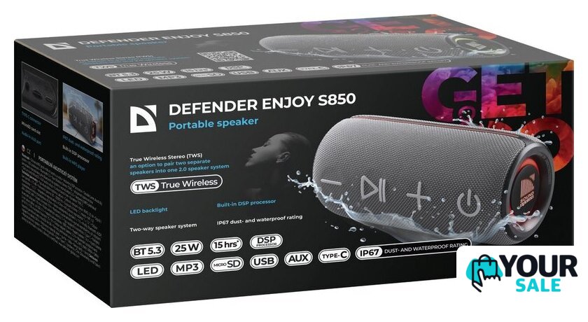 Беспроводная колонка Defender Enjoy S850 - Изображение №13 — Интернет-магазин Your Sale