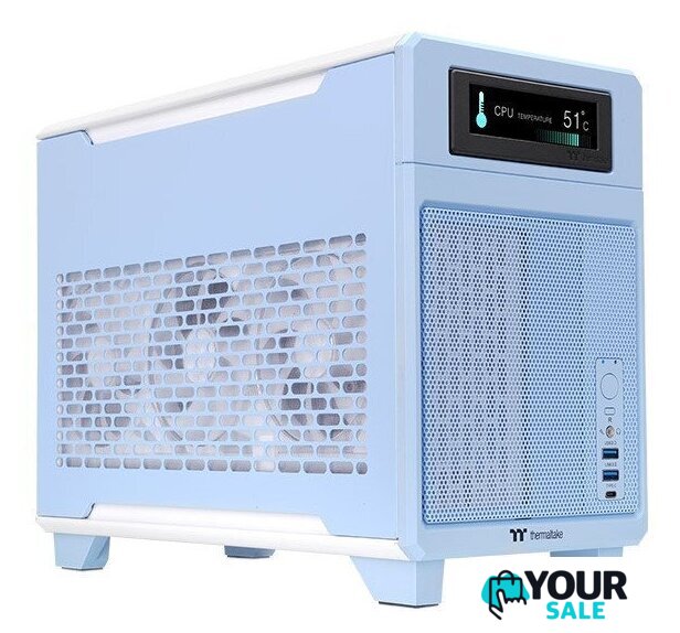 Корпус Thermaltake TR100 Hydrangea Blue CA-11A-00SFNN-00 - Изображение №1 — Интернет-магазин Your Sale