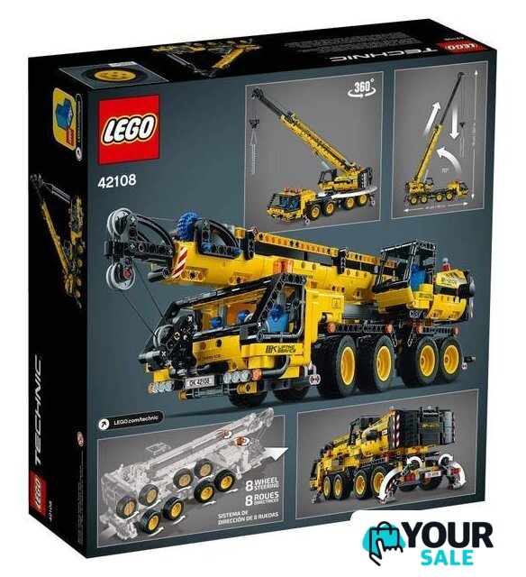 Конструктор LEGO Technic 42108 Мобильный кран - Изображение №2 — Интернет-магазин Your Sale