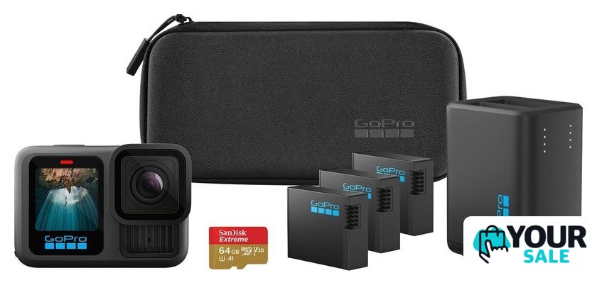 Экшен-камера GoPro HERO13 Black Extended Power Bundle - Изображение №1 — Интернет-магазин Your Sale