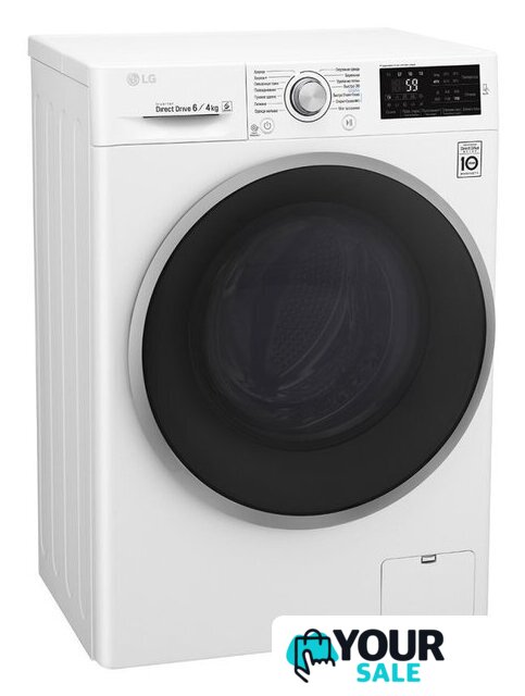 Стирально-сушильная машина LG F2J6NM1W - Изображение №4 — Интернет-магазин Your Sale