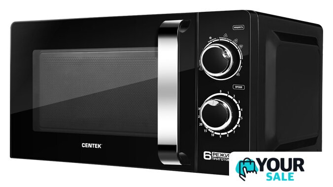 Микроволновая печь CENTEK CT-1575 (черный) - Изображение №1 — Интернет-магазин Your Sale