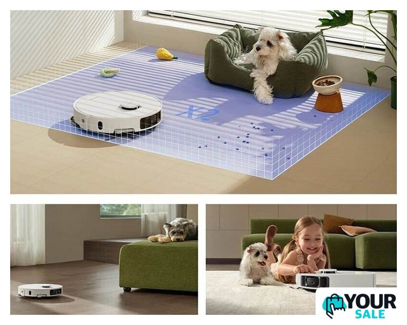 Робот-пылесос Dreame Robot Vacuum L50 Ultra CE RLL53SE (евровилка, белый) - Изображение №13 — Интернет-магазин Your Sale