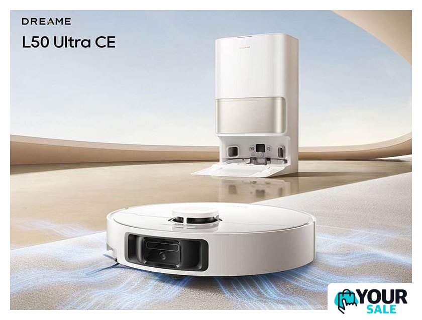 Робот-пылесос Dreame Robot Vacuum L50 Ultra CE RLL53SE (евровилка, белый) - Изображение №9 — Интернет-магазин Your Sale