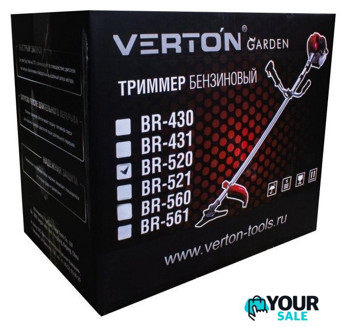 Триммер Verton Garden BR-520 Basic - Изображение №7 — Интернет-магазин Your Sale