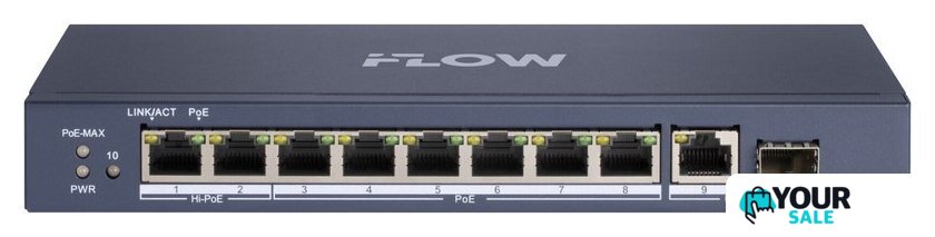 Неуправляемый коммутатор iFlow F-SW-EU610HPOE-V - Изображение №1 — Интернет-магазин Your Sale