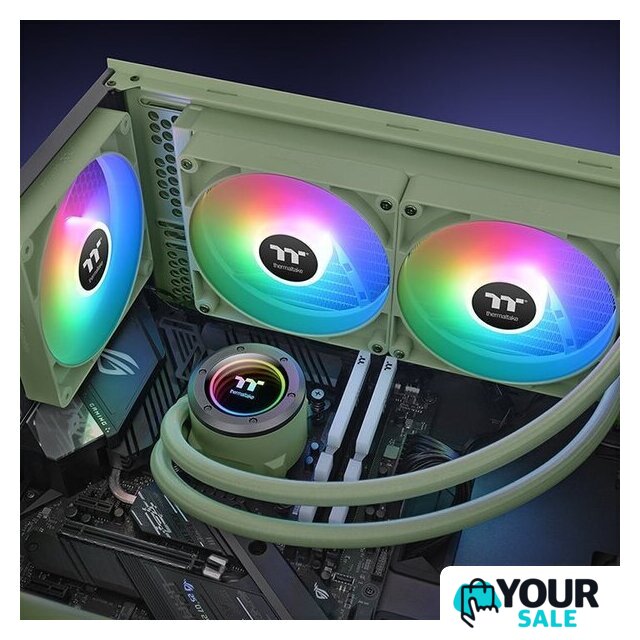 Система жидкостного охлаждения для процессора Thermaltake TH280 V2 ARGB CL-W375-PL14MG-A - Изображение №7 — Интернет-магазин Your Sale