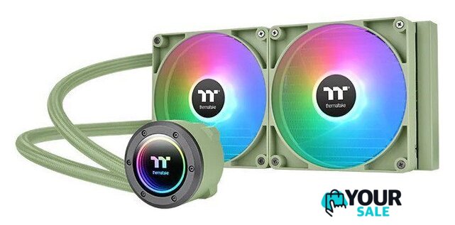 Система жидкостного охлаждения для процессора Thermaltake TH280 V2 ARGB CL-W375-PL14MG-A - Изображение №1 — Интернет-магазин Your Sale