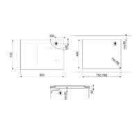 Варочная панель Smeg SIM1864DG - Превью изображения №2 — Интернет-магазин Your Sale