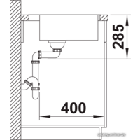 Blanco Supra 400-IF/A R12 526353 (полированная) Image #6