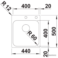 Blanco Supra 400-IF/A R12 526353 (полированная) Image #3