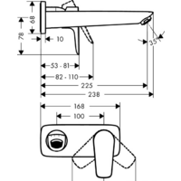Hansgrohe Talis E 71734990 (золотистый) Image #2