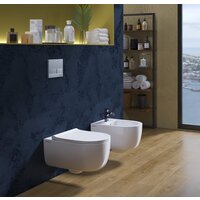 Унитаз подвесной Berges Wasserhaus Ego XL Rimless + Toma Slim SO + Novum525 + L3 043203 - Превью изображения №9 — Интернет-магазин Your Sale