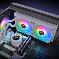 Система жидкостного охлаждения для процессора Thermaltake TH280 V2 ARGB CL-W377-PL14SW-A - Превью изображения №6 — Интернет-магазин Your Sale