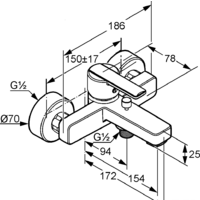 Kludi D-Core 386700590 Image #2