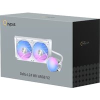 Система жидкостного охлаждения для процессора Ocypus Delta L24 WH ARGB V2 (белый) - Превью изображения №8 — Интернет-магазин Your Sale