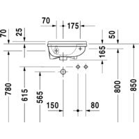 Duravit Starck 3 40x26 0751400000 Image #3