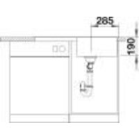 Blanco Zia 5 S 520502 (антрацит, клапан-автомат) Image #5