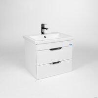 Viant Тумба Лима с умывальником Como 60 VLIM60CO-T2YP + S-UM-COM60/1-w