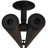 Ростела Мини 1/2" 2 перекладины 120 см (черный) Image #2