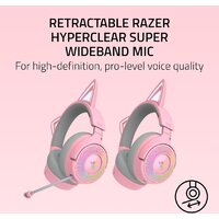Наушники Razer Kraken Kitty V3 Pro (розовый) - Превью изображения №11 — Интернет-магазин Your Sale