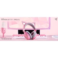 Наушники Razer Kraken Kitty V3 Pro (розовый) - Превью изображения №14 — Интернет-магазин Your Sale
