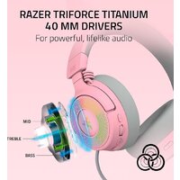 Наушники Razer Kraken Kitty V3 Pro (розовый) - Превью изображения №8 — Интернет-магазин Your Sale