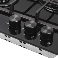 Варочная панель ZorG HAG45 FDW black - Превью изображения №6 — Интернет-магазин Your Sale