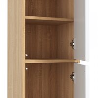 Onika Шкаф-полупенал Дайлер 35 403568 (белый/дуб сонома) Image #4