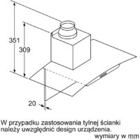 Кухонная вытяжка Bosch Serie 4 DWA66DM50 - Превью изображения №6 — Интернет-магазин Your Sale