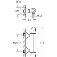 Grohe Grohtherm 1000 [34550000] Image #4