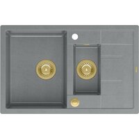 Кухонная мойка Quadron HB8224U5-G1_P2O - Превью изображения №2 — Интернет-магазин Your Sale