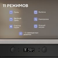 Электрический духовой шкаф Zigmund & Shtain E 133 B - Превью изображения №14 — Интернет-магазин Your Sale