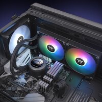 Система жидкостного охлаждения для процессора Thermaltake TH280 V2 Ultra ARGB CL-W385-PL14SW-A - Превью изображения №7 — Интернет-магазин Your Sale