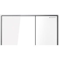 Geberit Sigma 60 115.640.SI.1 (белое стекло)