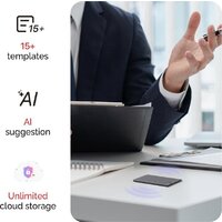 ИИ-диктофон Plaud Note (черный) - Превью изображения №8 — Интернет-магазин Your Sale