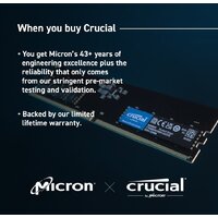 Оперативная память Crucial 8ГБ DDR5 5600 МГц CT8G56C46U5 - Превью изображения №6 — Интернет-магазин Your Sale