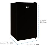 Морозильник LIN LI-BD-80 BK - Превью изображения №5 — Интернет-магазин Your Sale