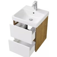 Акватон Тумба с умывальником Сканди 45 1A2516K0SDZ90 (белый/дуб рустик) Image #2