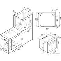 Электрический духовой шкаф Krona Essenza 60 WH G2 - Превью изображения №15 — Интернет-магазин Your Sale