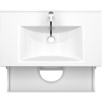 ЗОВ Тумба под умывальник Дион 60 D60LWP0M9003MKV5-HPL38T (туя/белый матовый) Image #2