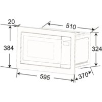 Микроволновая печь Haier HMX-BTG259LX - Превью изображения №6 — Интернет-магазин Your Sale