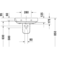 Duravit Happy D.2 65x49.5 [2316650000] Image #5