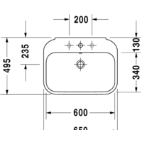 Duravit Happy D.2 65x49.5 [2316650000] Image #3