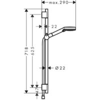 Hansgrohe Vernis Blend 26422670 (черный матовый) Image #2