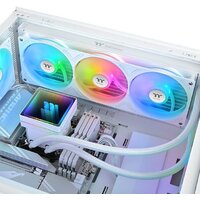 Система жидкостного охлаждения для процессора Thermaltake TH360 V3 ARGB Sync Snow Edition CL-W468-PL12SW-A - Превью изображения №5 — Интернет-магазин Your Sale
